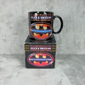 Vintage 1989 Batman Mug by Applause DC Comics - Old Stock